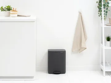 Bo πεντάλ κάδος 12 L - Mineral Infinite Grey - Brabantia