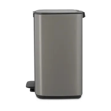 Bo πεντάλ κάδος 12 L - Platinum - Brabantia