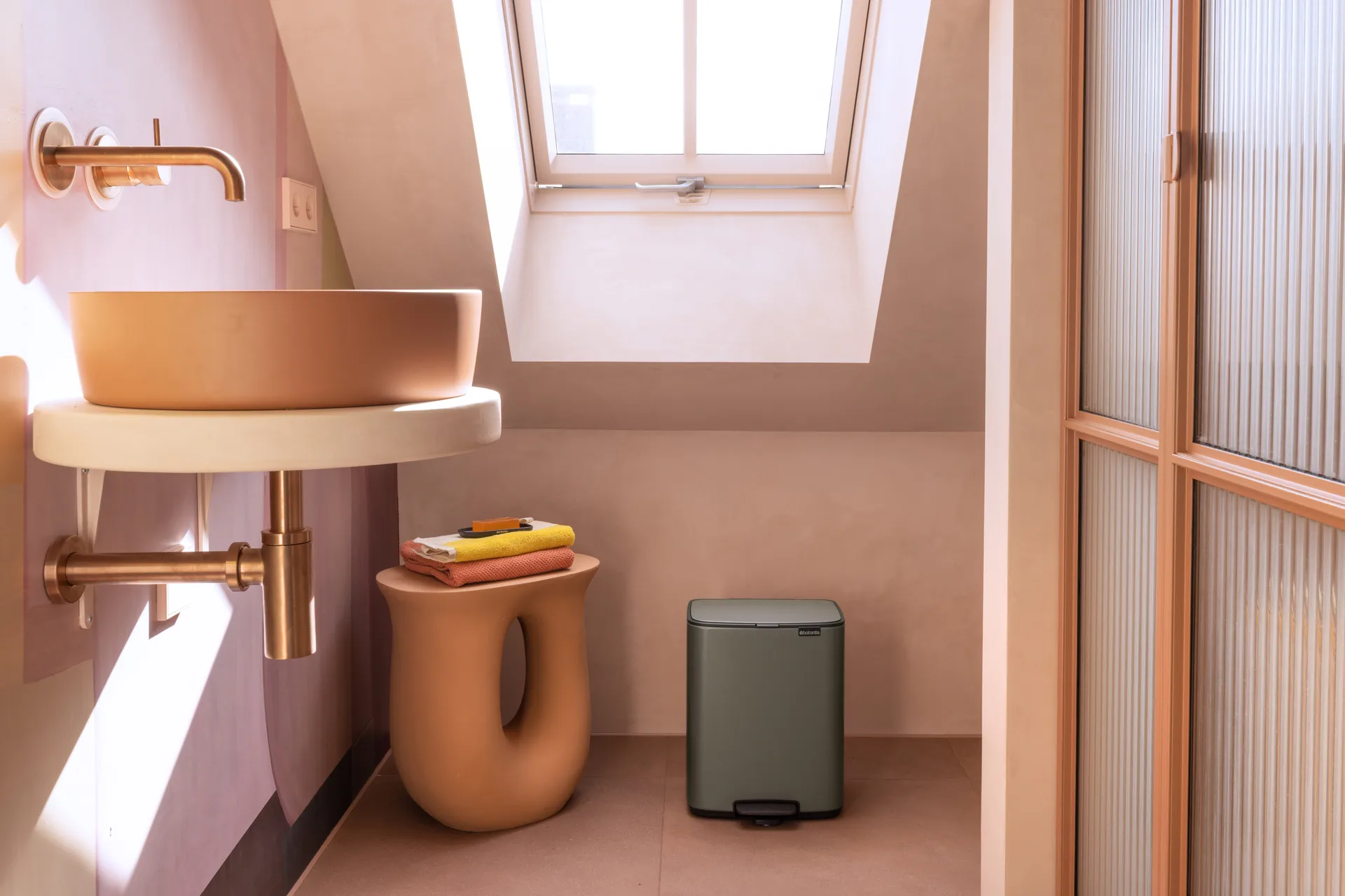 Bo πεντάλ κάδος 12 L, Platinum Brabantia