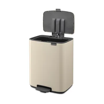 Bo πεντάλ κάδος 12 L - Soft Beige - Brabantia