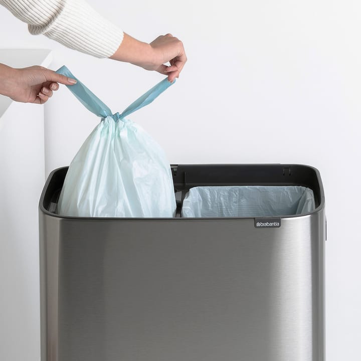 Bo κάδος ψηλός 2x30 L, ματ-βουρτσισμένο ατσάλι Brabantia