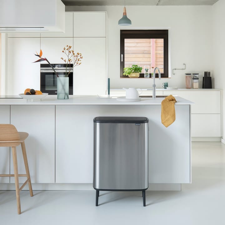 Bo κάδος ψηλός 2x30 L, ματ-βουρτσισμένο ατσάλι Brabantia