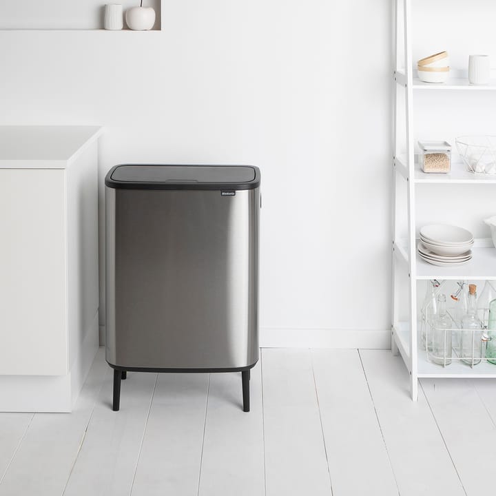 Bo κάδος ψηλός 2x30 L, ματ-βουρτσισμένο ατσάλι Brabantia