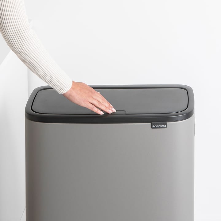Bo κάδος ψηλός 2x30 L, Ορυκτό γκρι του σκυροδέματος Brabantia