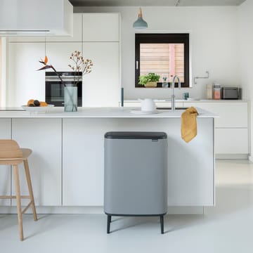 Bo κάδος ψηλός 2x30 L - Ορυκτό γκρι του σκυροδέματος - Brabantia