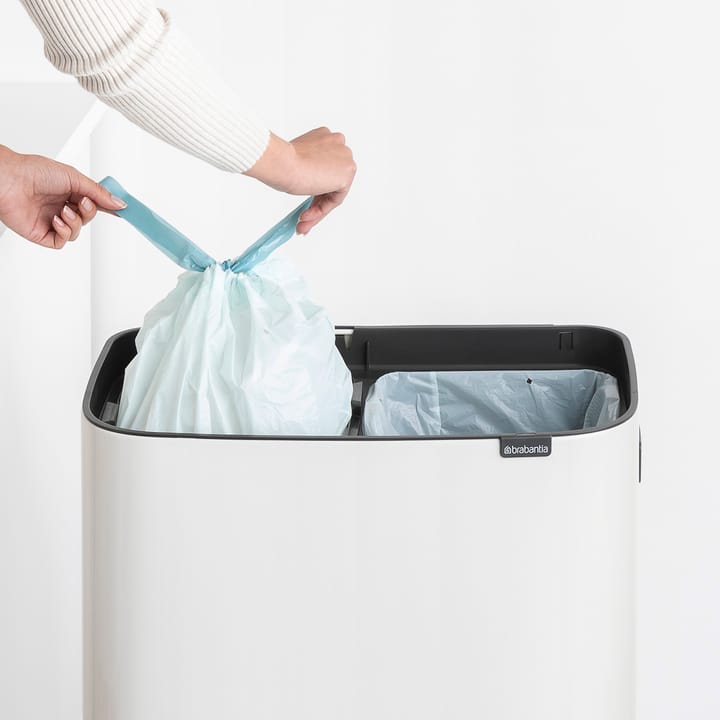 Bo κάδος ψηλός 2x30 L, Λευκό Brabantia