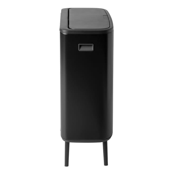 Bo κάδος ψηλός 2x30 L, ματ μαύρο Brabantia