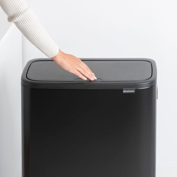 Bo κάδος ψηλός 2x30 L - ματ μαύρο - Brabantia