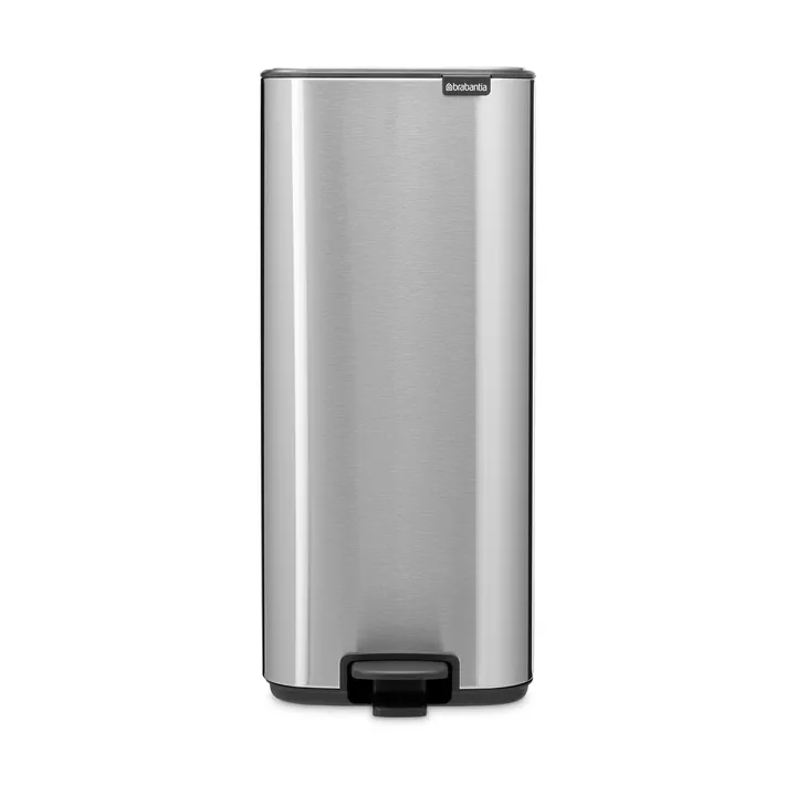 Bo πεντάλ κάδος 30 L - Matt Steel Fingerprint Proof - Brabantia