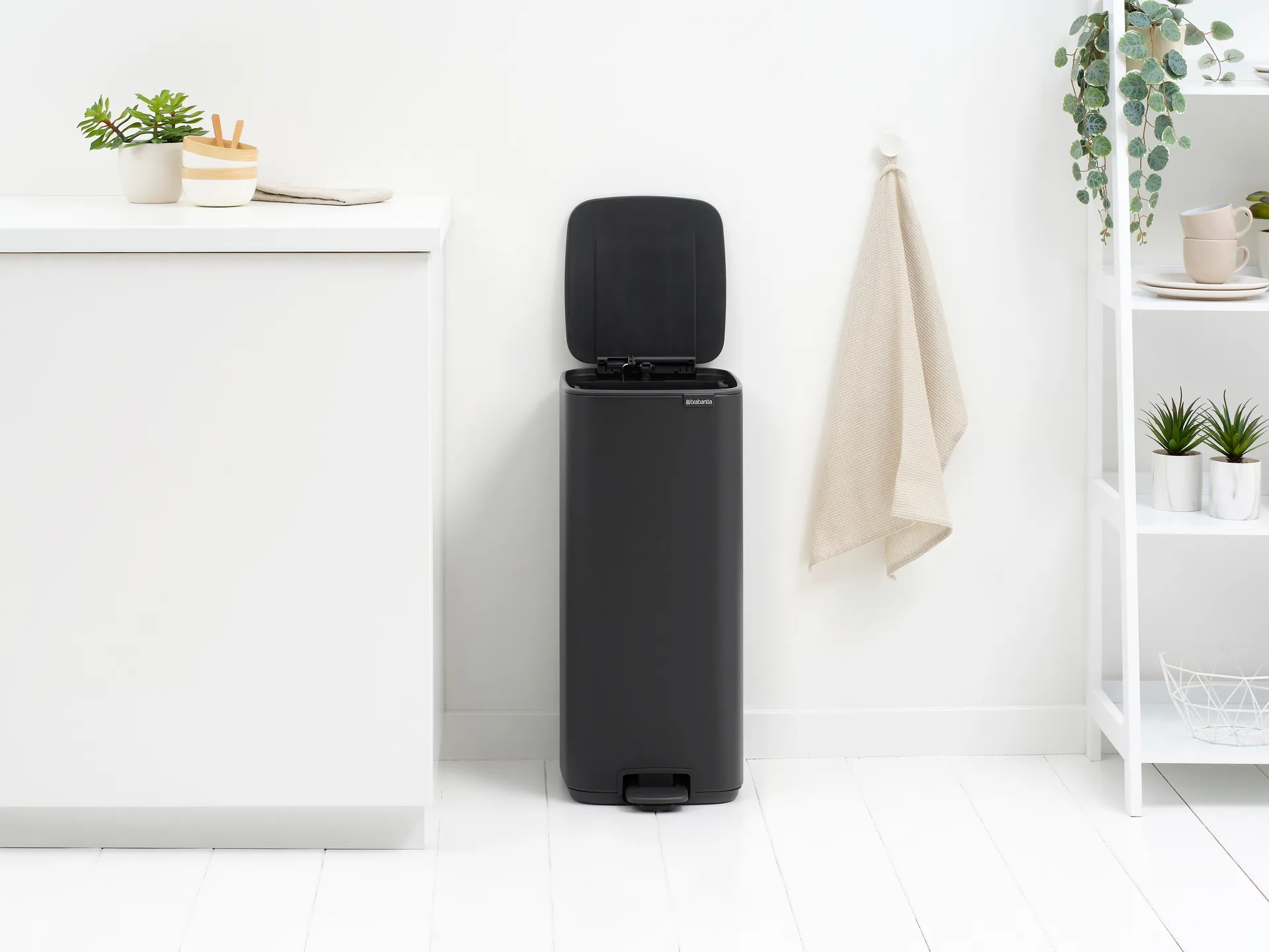 Bo πεντάλ κάδος 30 L, Mineral Infinite Grey Brabantia