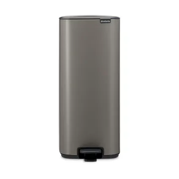 Bo πεντάλ κάδος 30 L - Platinum - Brabantia