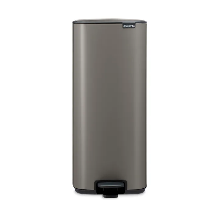 Bo πεντάλ κάδος 30 L - Platinum - Brabantia