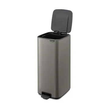 Bo πεντάλ κάδος 30 L - Platinum - Brabantia