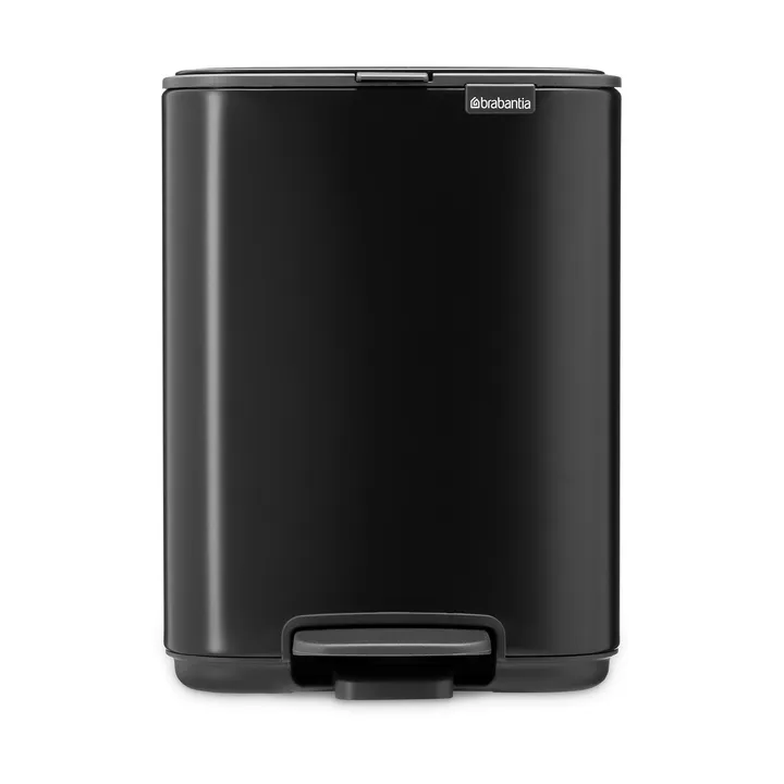 Bo πεντάλ κάδος 4 L - Matt Black - Brabantia