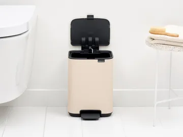 Bo πεντάλ κάδος 4 L - Soft Beige - Brabantia