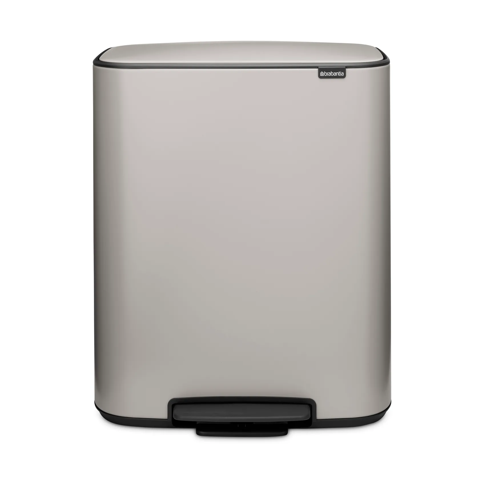 Bo κάδος με πεντάλ 60 L, Soft grey Brabantia