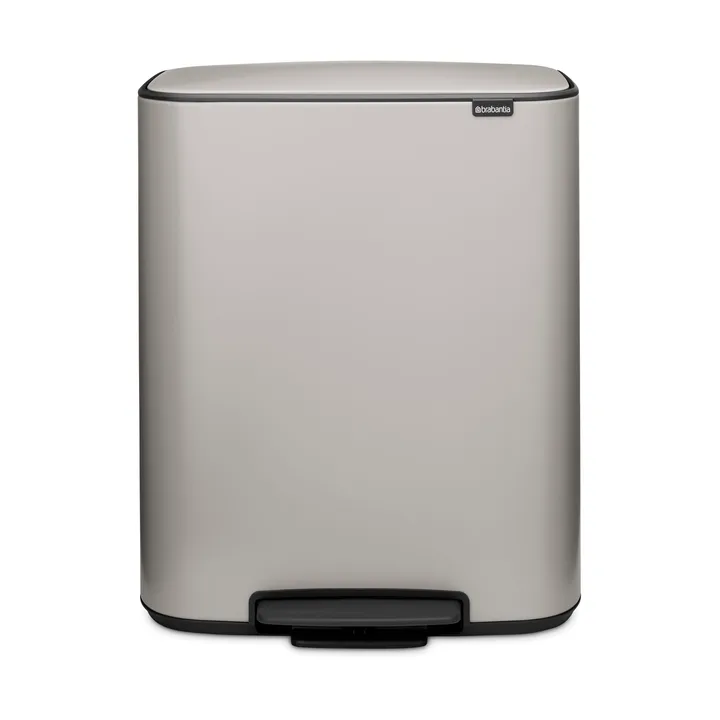 Bo κάδος με πεντάλ 60 L - Soft grey - Brabantia