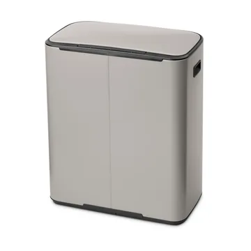 Bo κάδος με πεντάλ 60 L - Soft grey - Brabantia