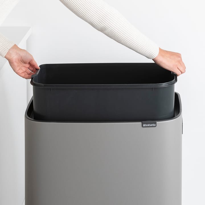Bo κάδος ψηλός 60 L, Ορυκτό γκρι του σκυροδέματος Brabantia