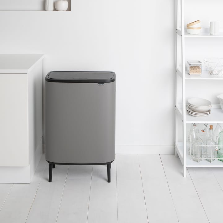 Bo κάδος ψηλός 60 L, Ορυκτό γκρι του σκυροδέματος Brabantia