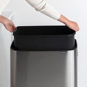 Bo κάδος ψηλός 60 L - Ματ βουρτσισμένο ατσάλι - Brabantia