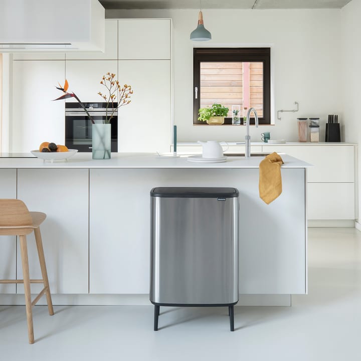 Bo κάδος ψηλός 60 L, Ματ βουρτσισμένο ατσάλι Brabantia