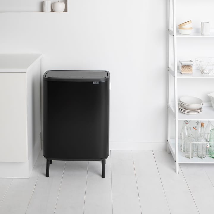 Bo κάδος ψηλός 60 L, Ματ μαύρο Brabantia