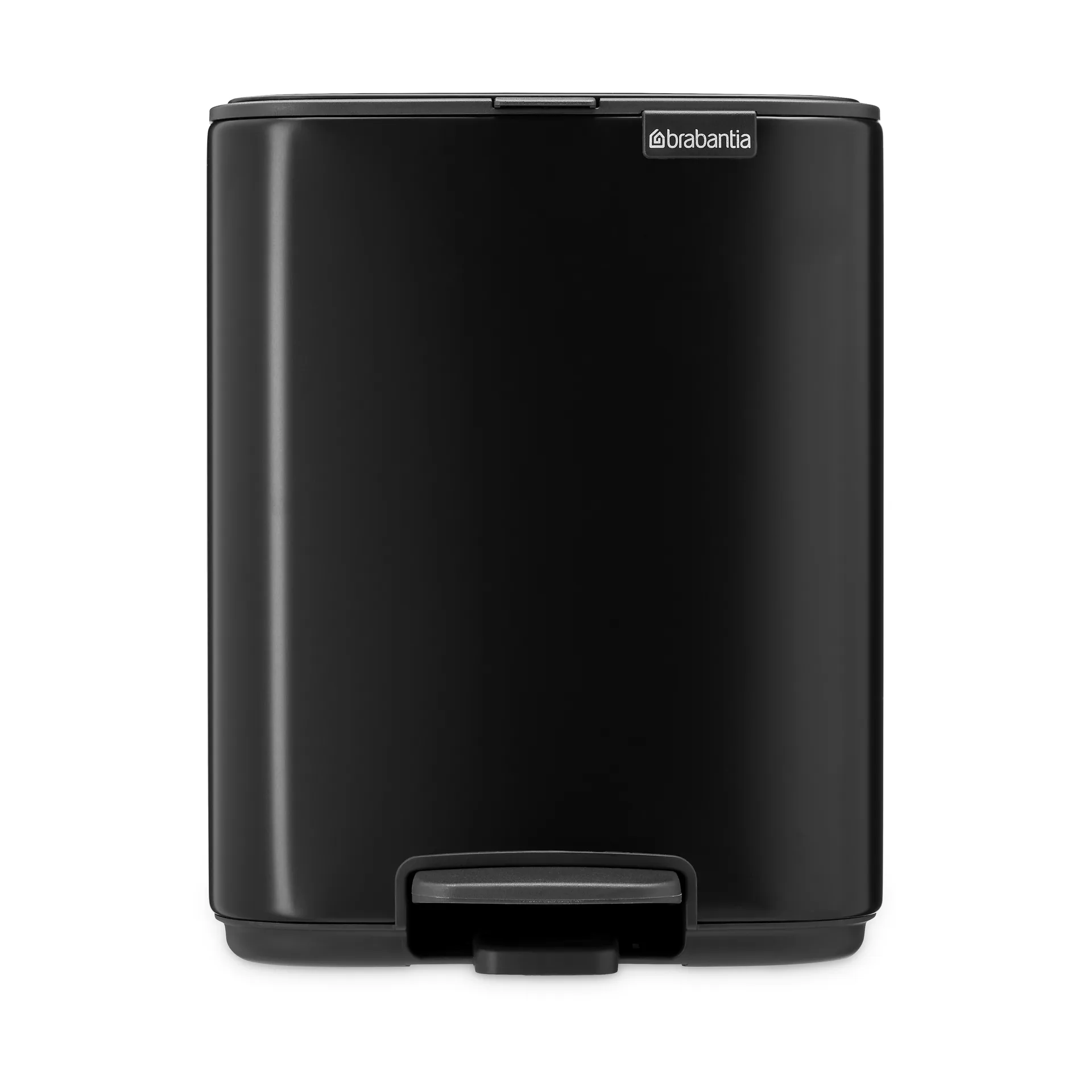 Bo πεντάλ κάδος 7 L, Matt Black Brabantia
