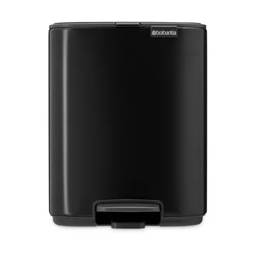 Bo πεντάλ κάδος 7 L - Matt Black - Brabantia