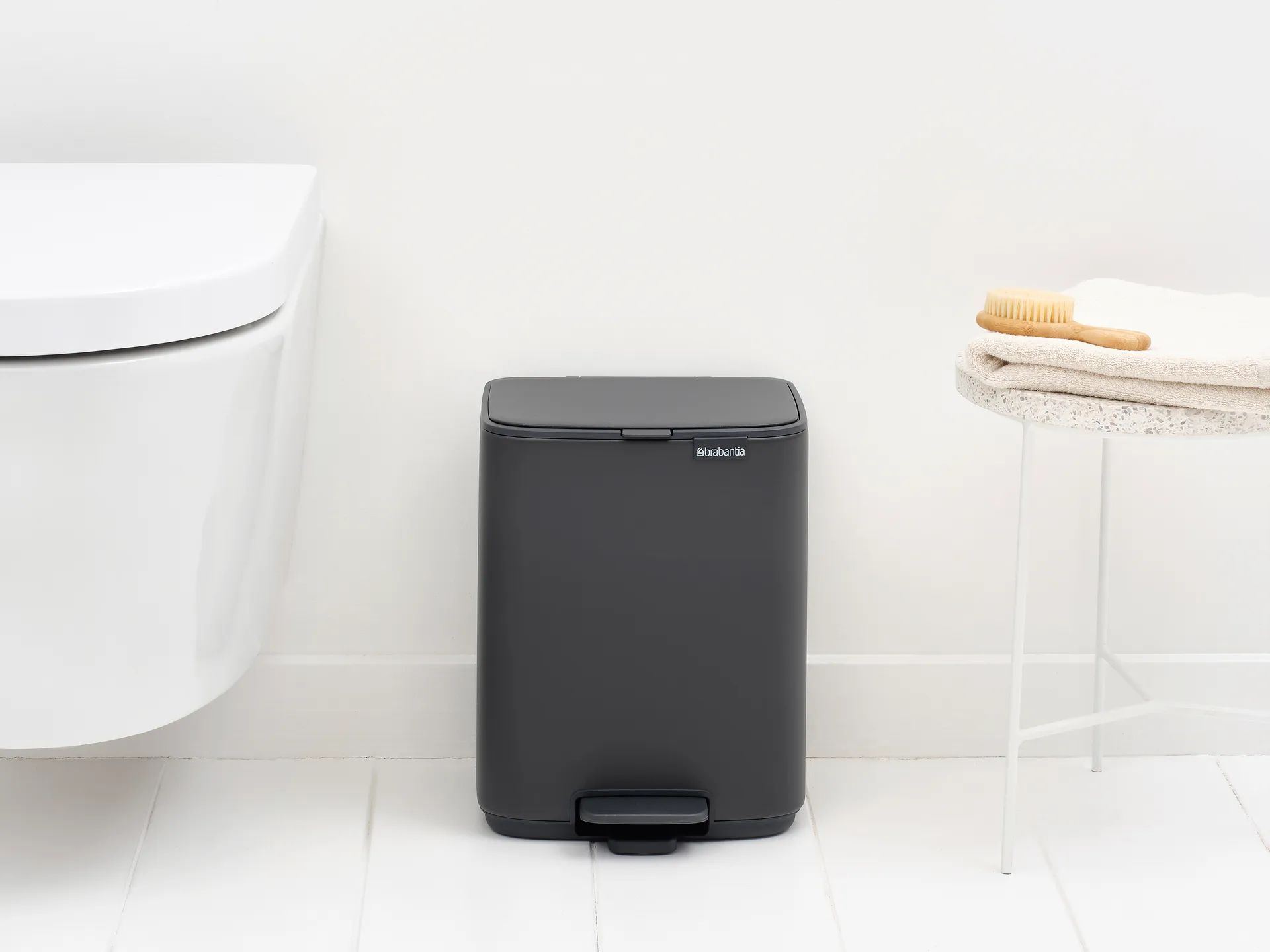 Bo πεντάλ κάδος 7 L, Mineral Infinite Grey Brabantia