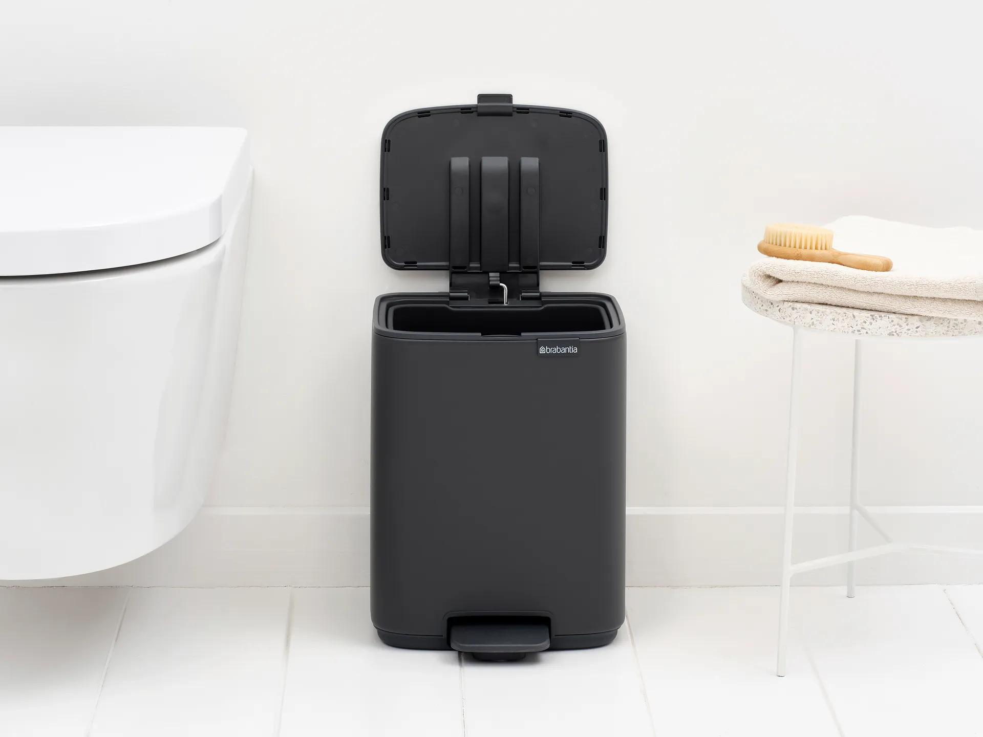 Bo πεντάλ κάδος 7 L, Mineral Infinite Grey Brabantia