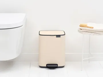 Bo πεντάλ κάδος 7 L - Soft Beige - Brabantia