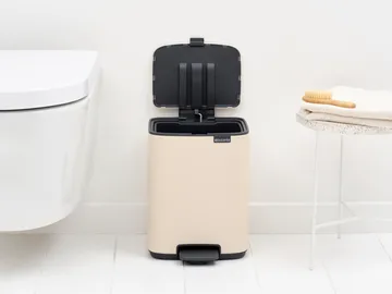 Bo πεντάλ κάδος 7 L - Soft Beige - Brabantia