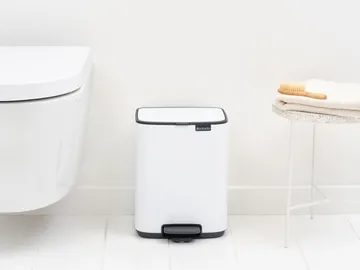 Bo πεντάλ κάδος 7 L - White - Brabantia