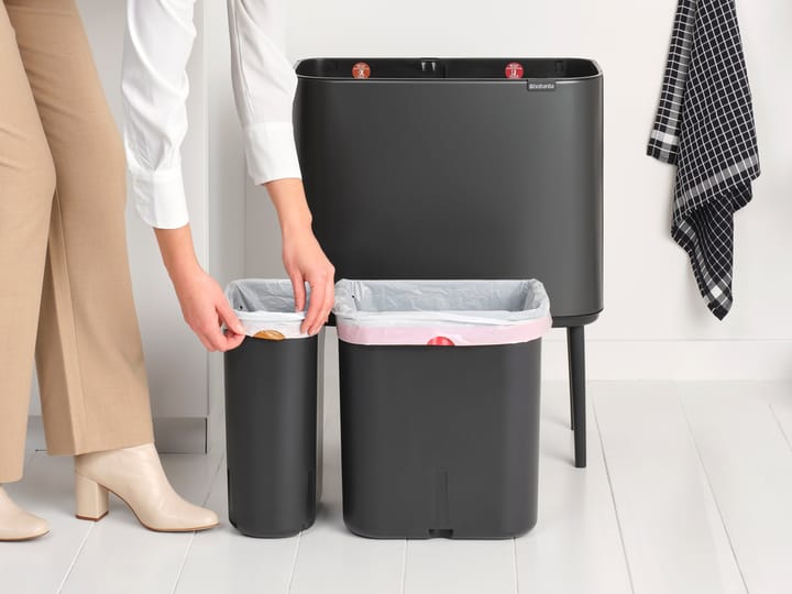 Κάδος απορριμμάτων Bo touch 11+23 L, Confident Grey Brabantia