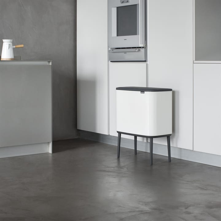 Κάδος απορριμμάτων Bo touch 11+23 L, λευκό Brabantia