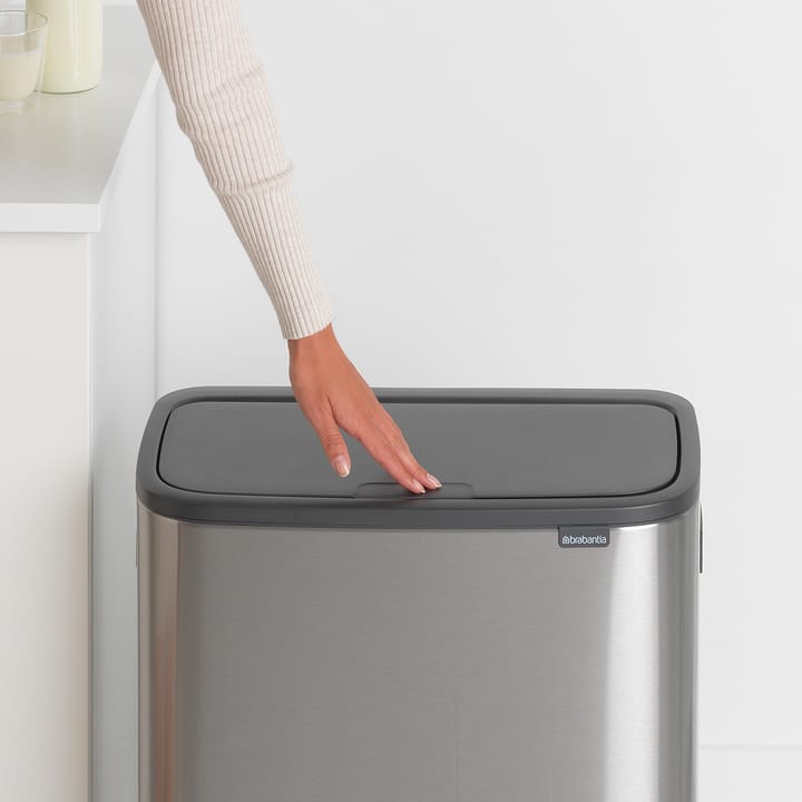 Κάδος Bo touch 2x30 L, ματ-βουρτσισμένο ατσάλι Brabantia
