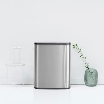 Κάδος Bo touch 2x30 L - ματ-βουρτσισμένο ατσάλι - Brabantia