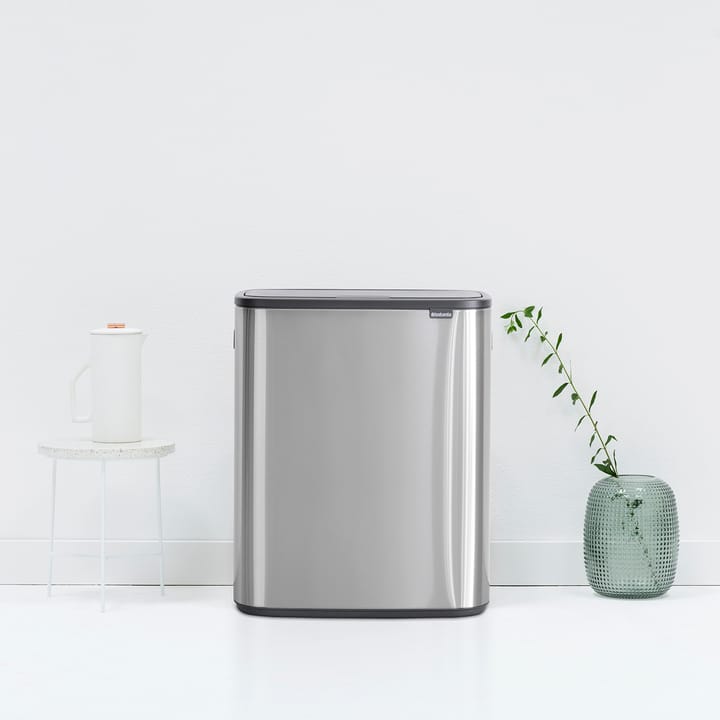 Κάδος Bo touch 2x30 L, ματ-βουρτσισμένο ατσάλι Brabantia