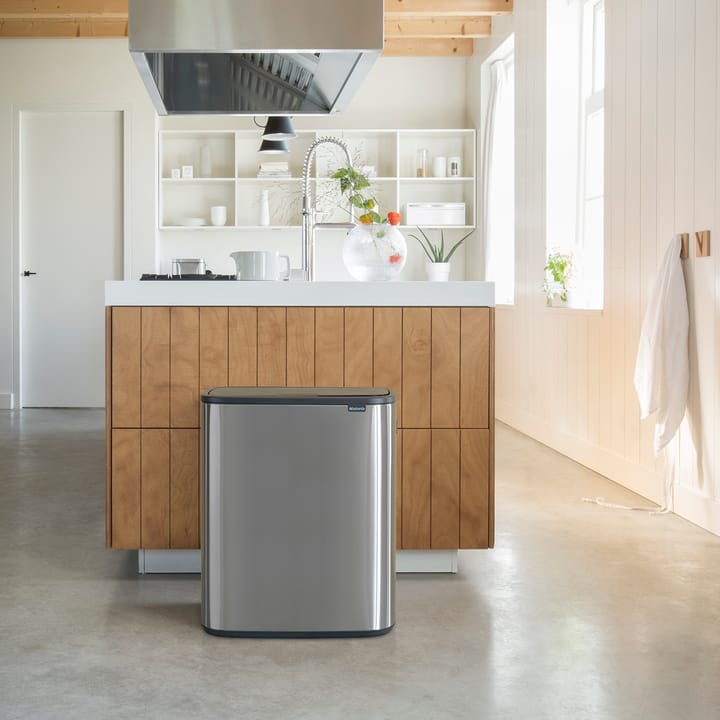 Κάδος Bo touch 2x30 L, ματ-βουρτσισμένο ατσάλι Brabantia
