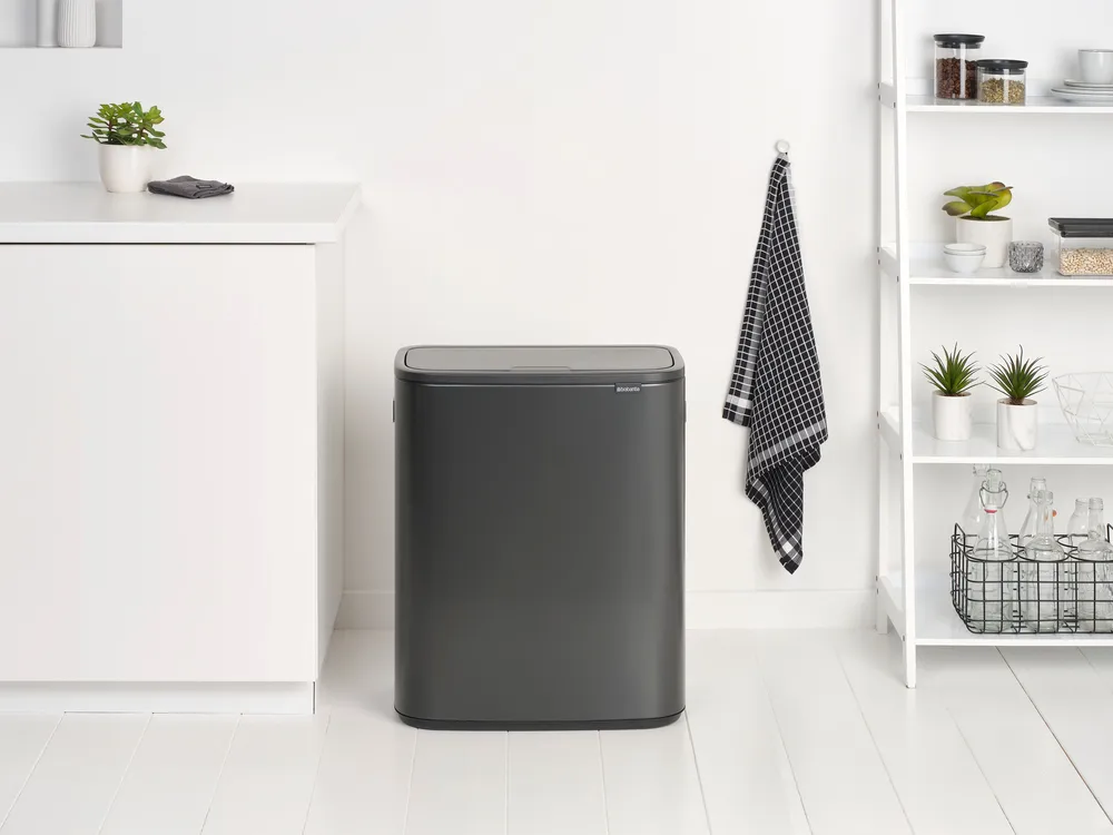 Κάδος Bo touch 2x30 L, Confident Grey Brabantia