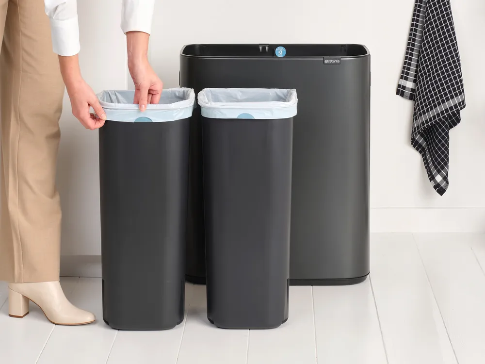 Κάδος Bo touch 2x30 L, Confident Grey Brabantia