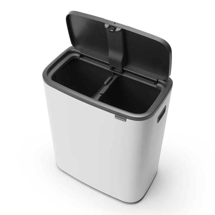 Κάδος Bo touch 2x30 L, Λευκό Brabantia