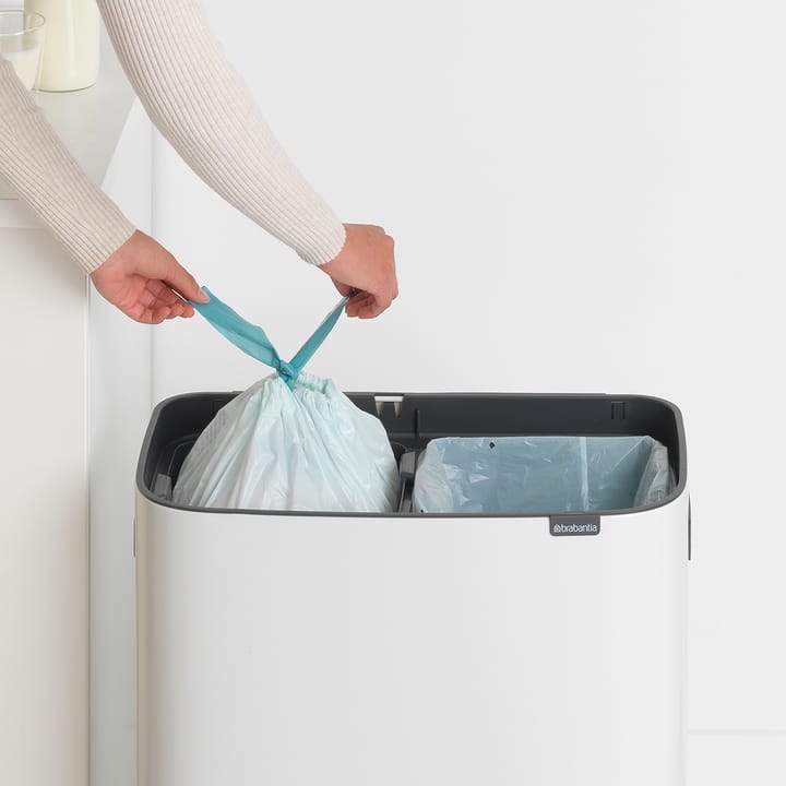 Κάδος Bo touch 2x30 L, Λευκό Brabantia