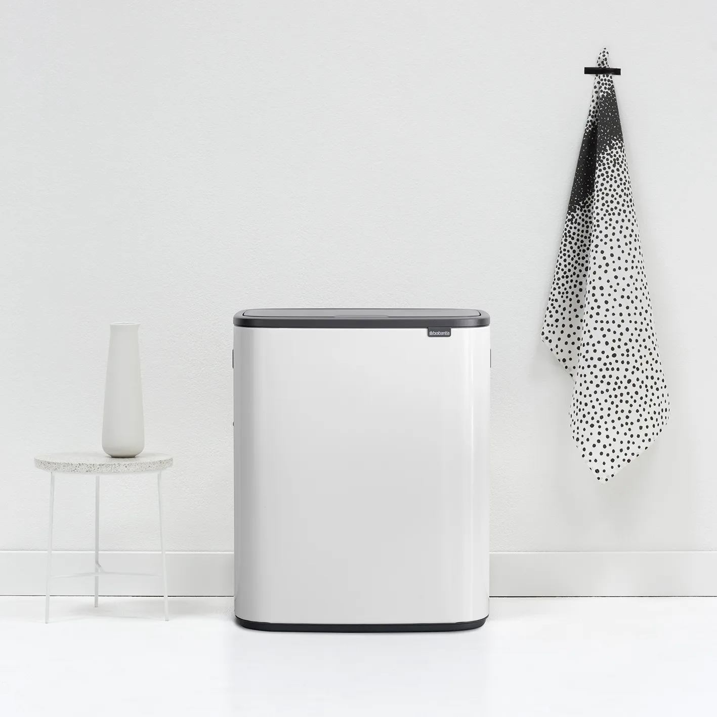 Κάδος Bo touch 2x30 L, Λευκό Brabantia