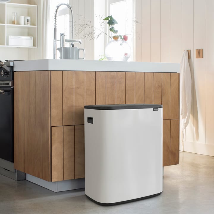 Κάδος Bo touch 2x30 L, Λευκό Brabantia
