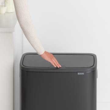 Κάδος Bo touch 2x30 L - ματ μαύρο - Brabantia