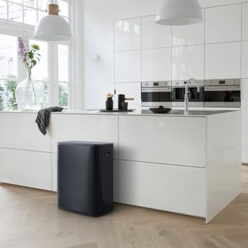 Κάδος Bo touch 2x30 L - ματ μαύρο - Brabantia