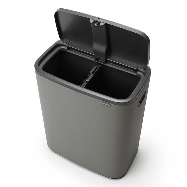 Κάδος Bo touch 2x30 L, Ορυκτό γκρι του σκυροδέματος Brabantia