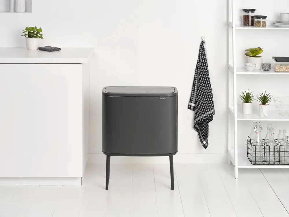 Κάδος Bo touch 3x11 λίτρων, Confident Grey Brabantia
